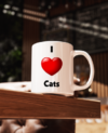 I Love Cats Mug