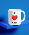 I Love Cats Mug