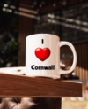 I Love Cornwall Mug