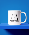 Alphabet Mug A