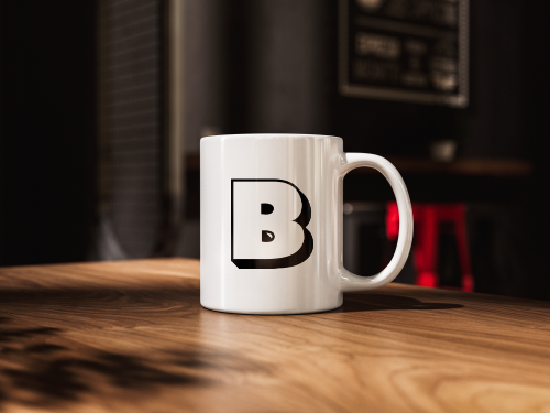 Alphabet Mug B