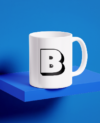 Alphabet Mug B