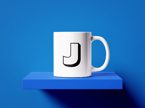 Alphabet Mug J