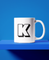 Alphabet Mug K