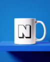 Alphabet Mug N
