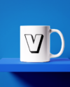 Alphabet Mug V