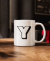 Alphabet Mug Y