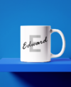 Alphabet Mug Edward