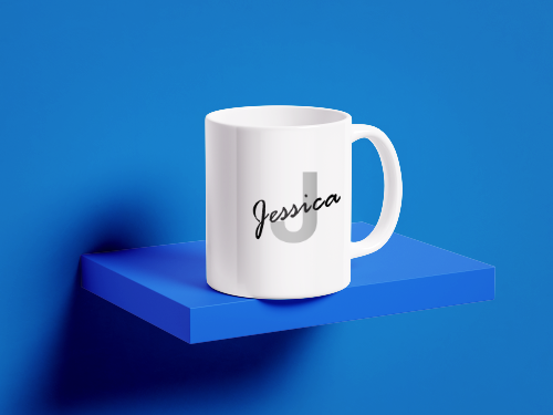 Alphabet Mug Jessica