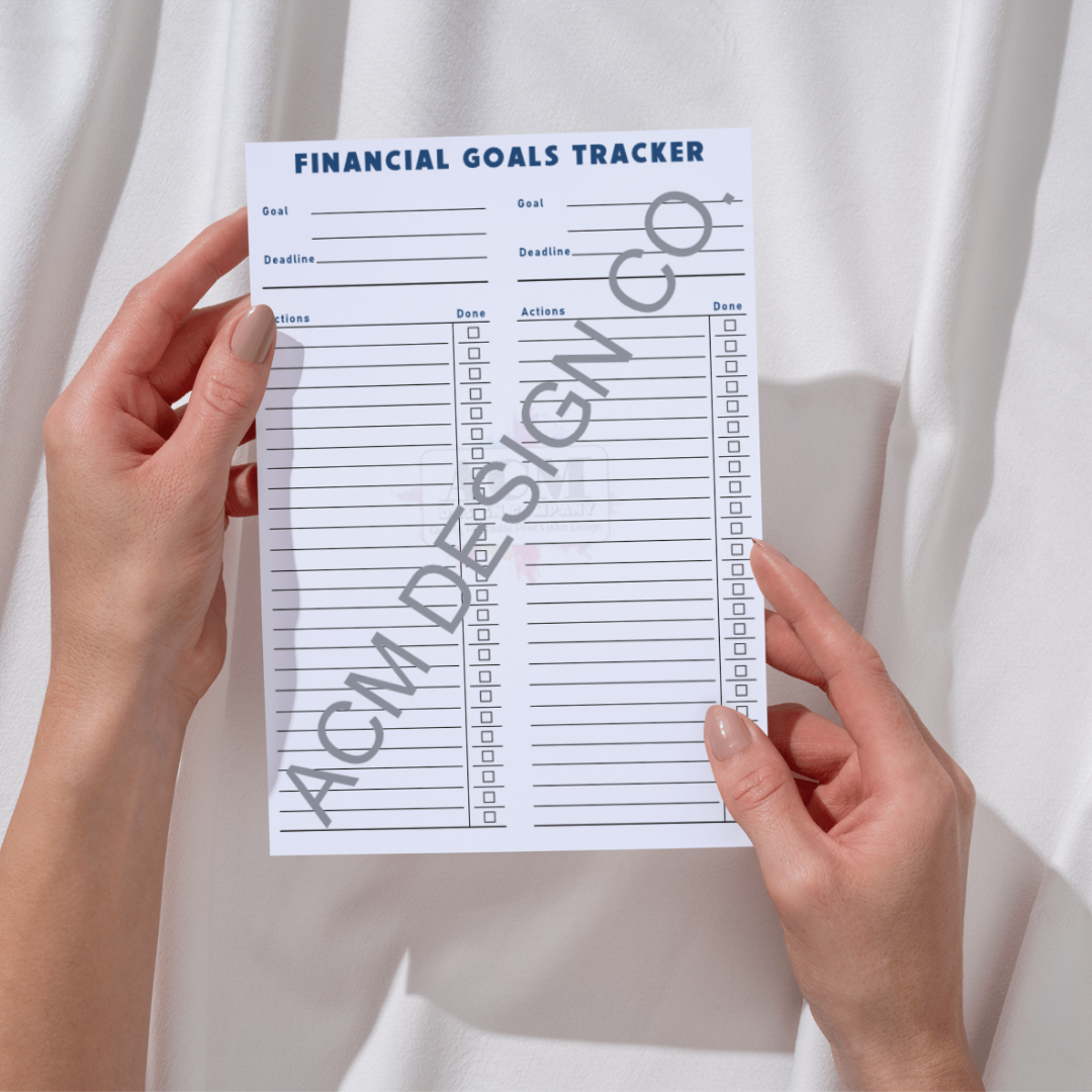 Financial Goals Tracker