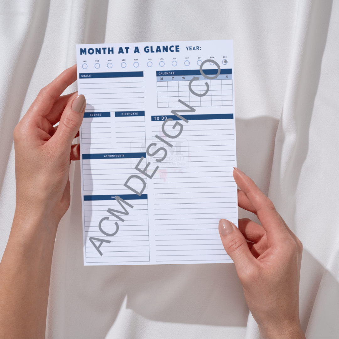 Month at a Glance
