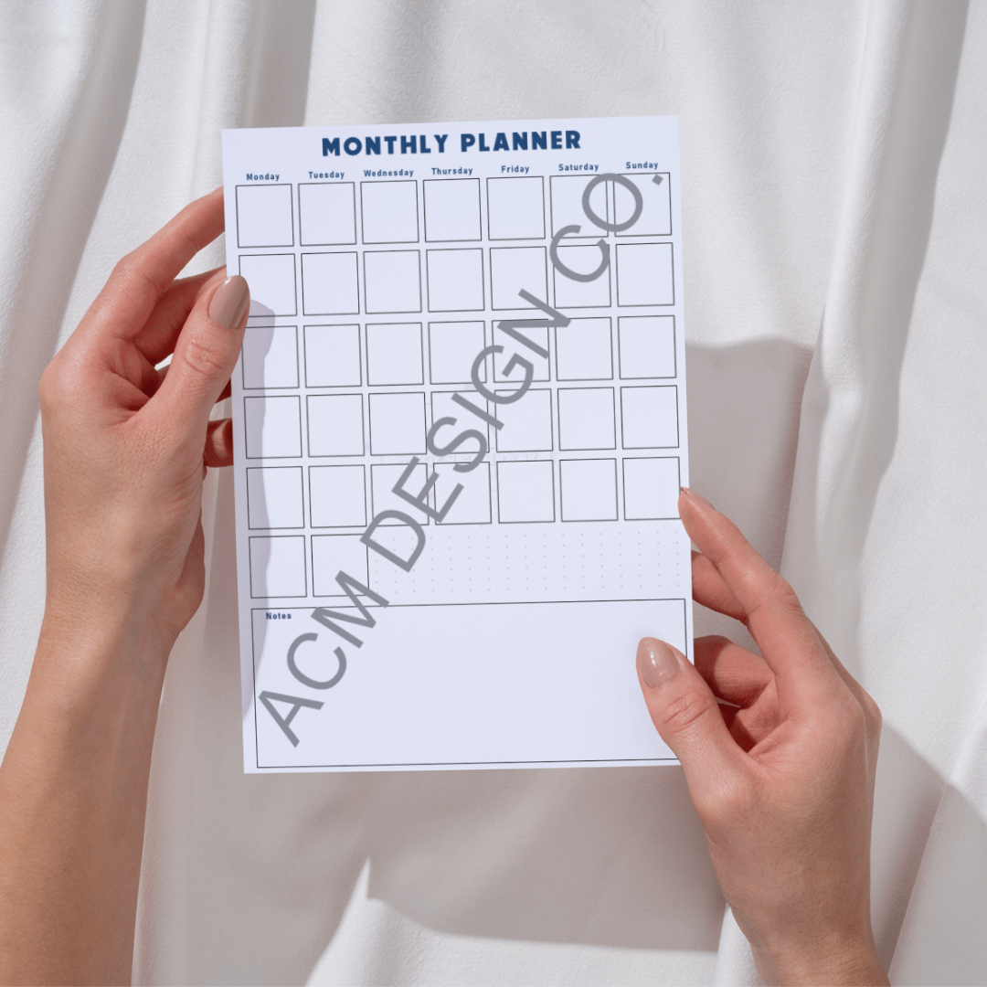 Monthly Planner